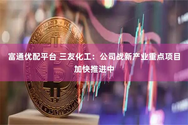 富通优配平台 三友化工：公司战新产业重点项目加快推进中