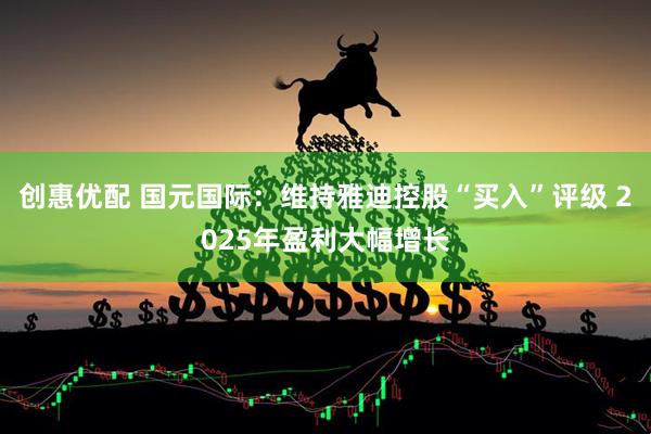 创惠优配 国元国际：维持雅迪控股“买入”评级 2025年盈利大幅增长